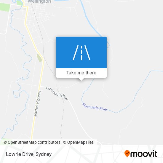 Lowrie Drive map