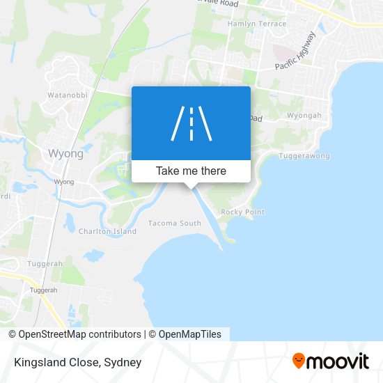 Kingsland Close map