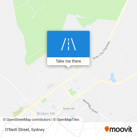 O'Neill Street map
