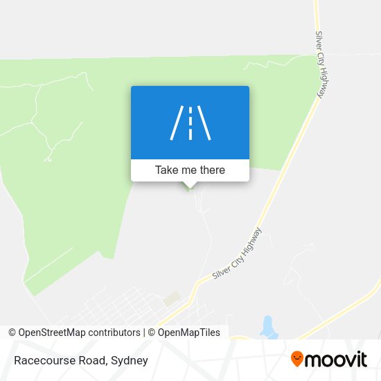 Racecourse Road map