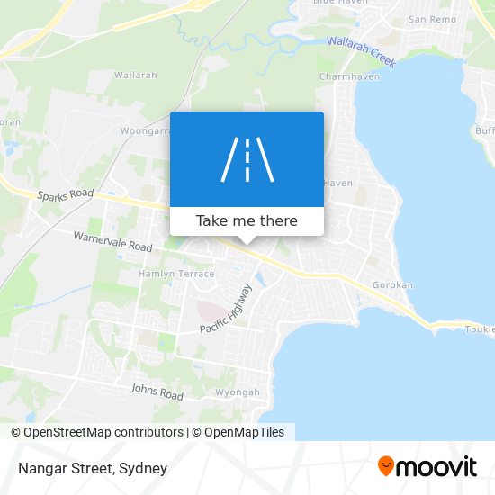 Nangar Street map