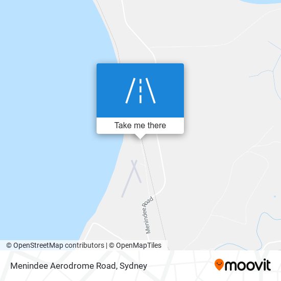 Menindee Aerodrome Road map