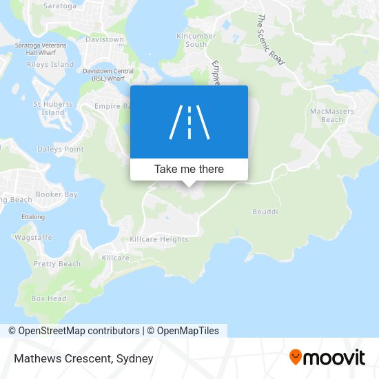 Mathews Crescent map