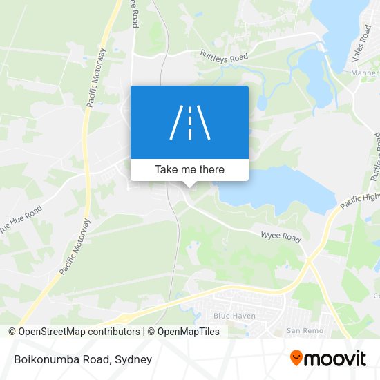 Boikonumba Road map