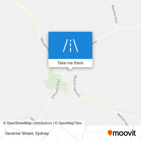 Severne Street map