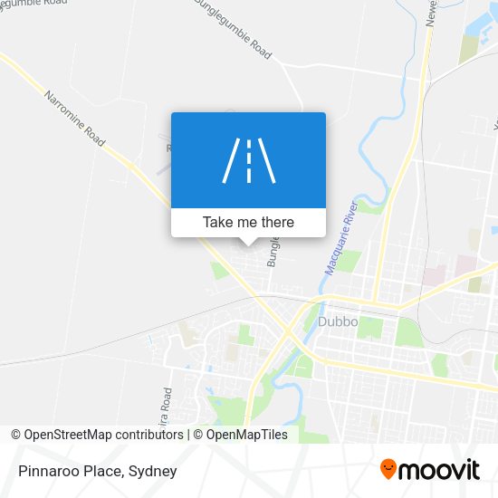 Pinnaroo Place map