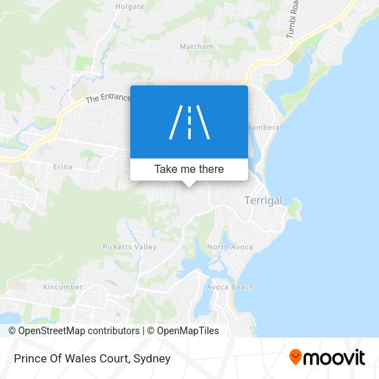 Prince Of Wales Court map