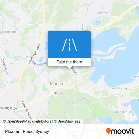 Pleasant Place map