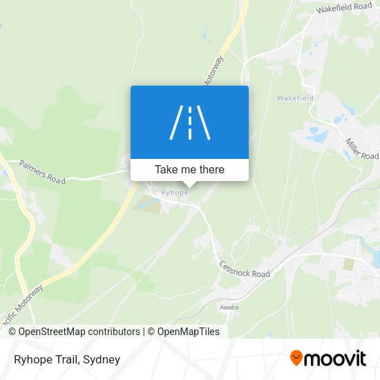 Ryhope Trail map