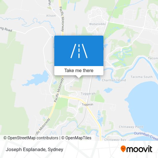 Joseph Esplanade map