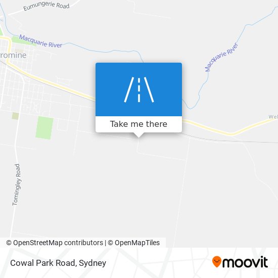 Cowal Park Road map