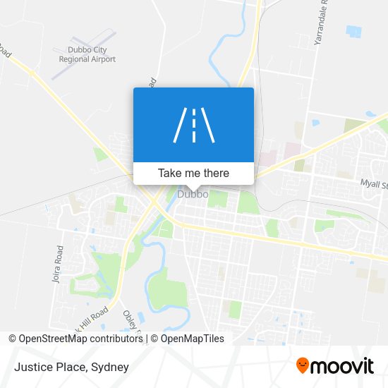 Justice Place map