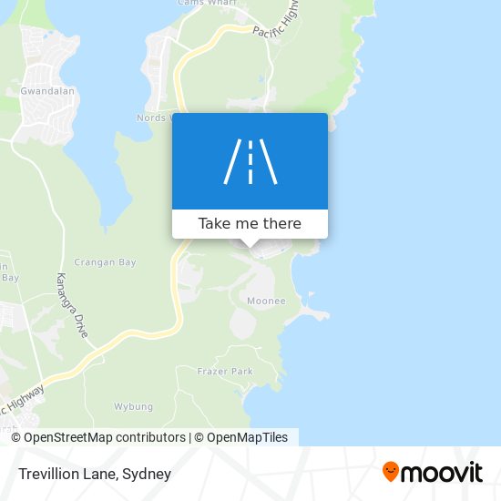 Trevillion Lane map