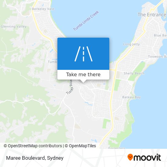 Maree Boulevard map