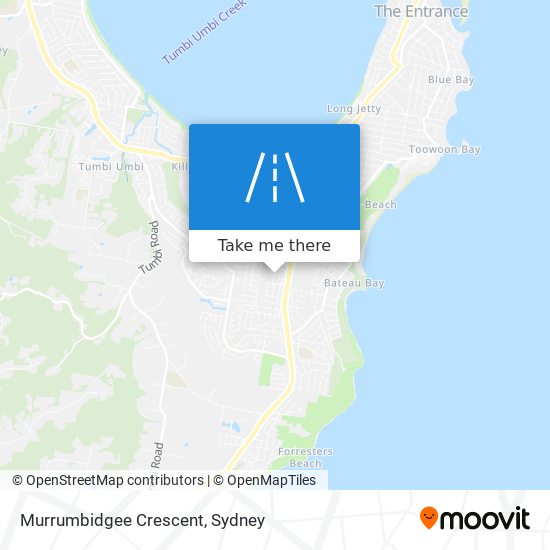 Mapa Murrumbidgee Crescent