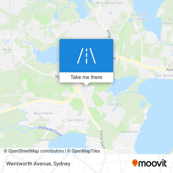 Wentworth Avenue map