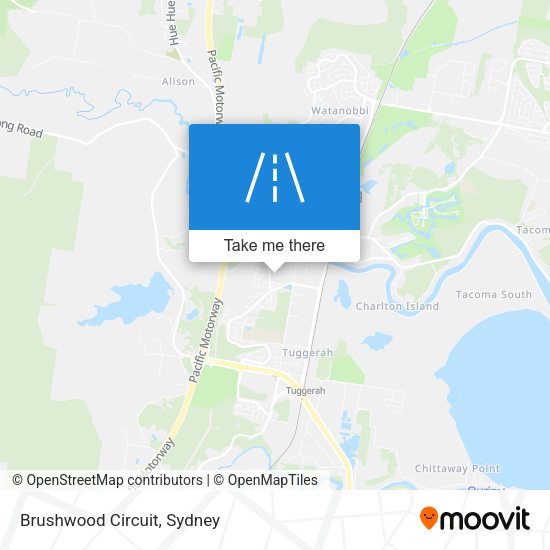 Brushwood Circuit map