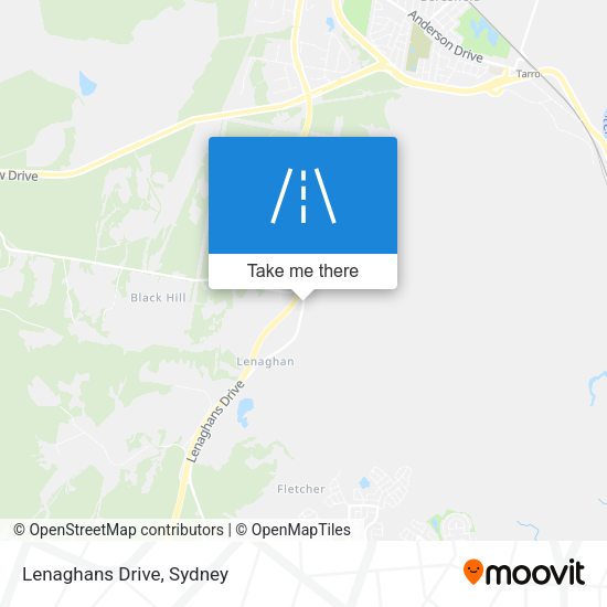 Lenaghans Drive map