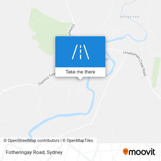 Fotheringay Road map