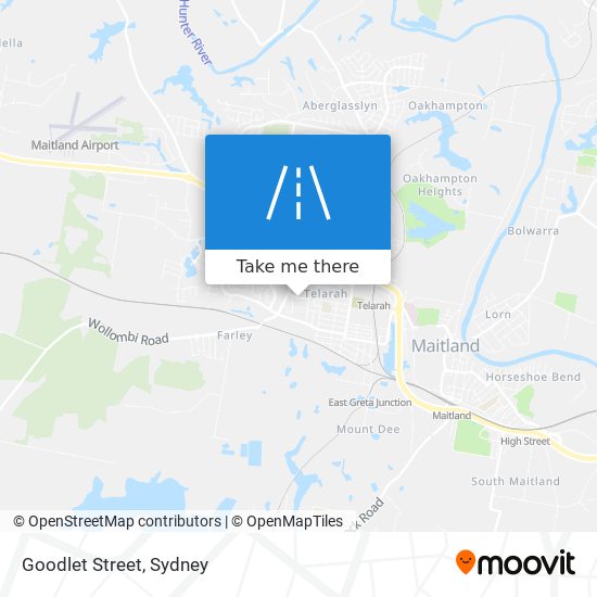 Goodlet Street map