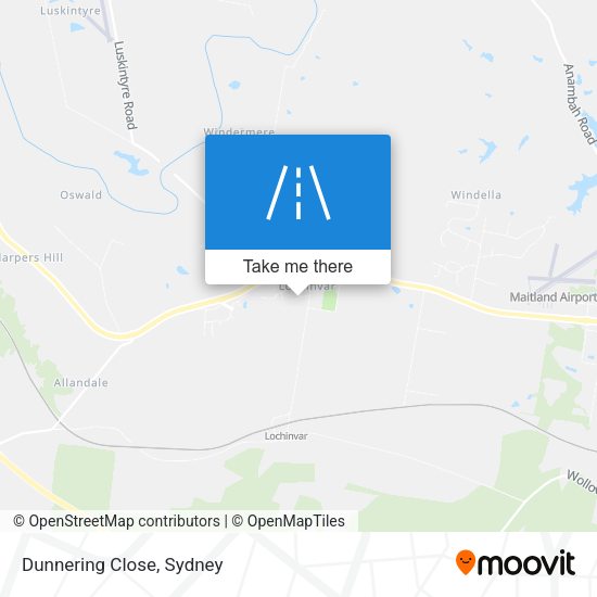 Dunnering Close map
