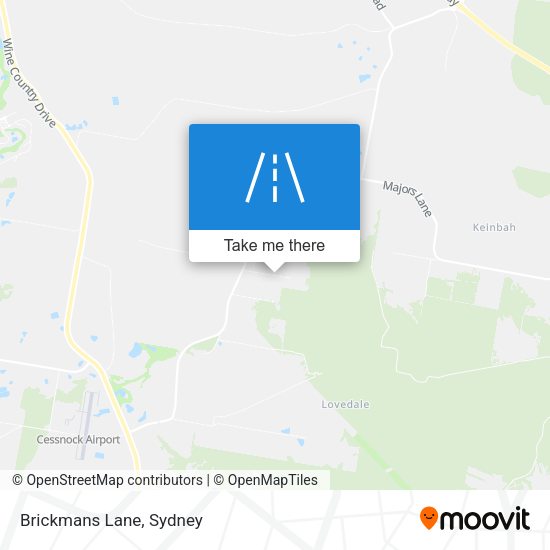 Brickmans Lane map