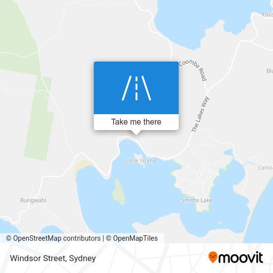 Windsor Street map