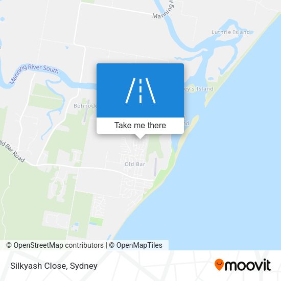 Silkyash Close map