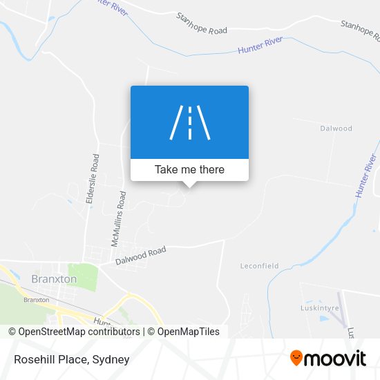 Rosehill Place map