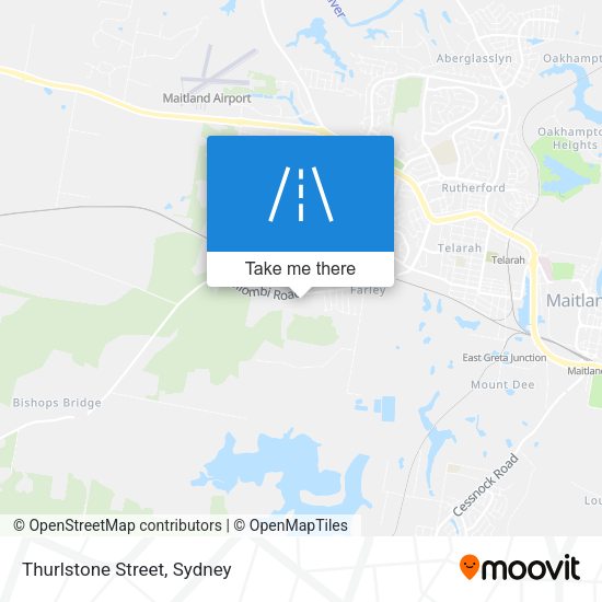 Thurlstone Street map