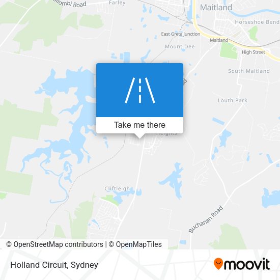 Holland Circuit map