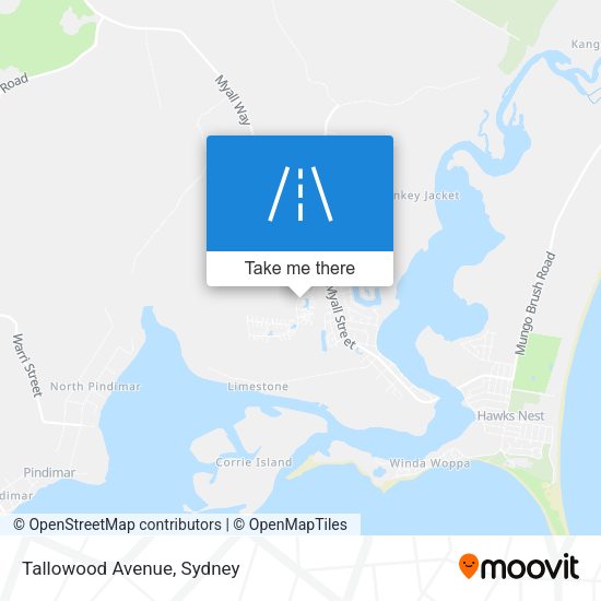 Tallowood Avenue map