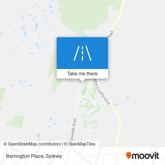 Barrington Place map