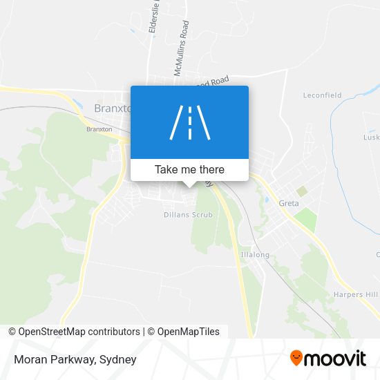 Moran Parkway map