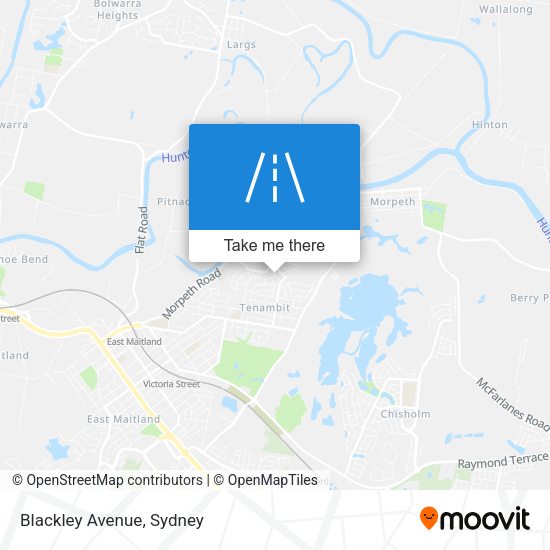 Blackley Avenue map
