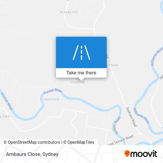 Ambaura Close map