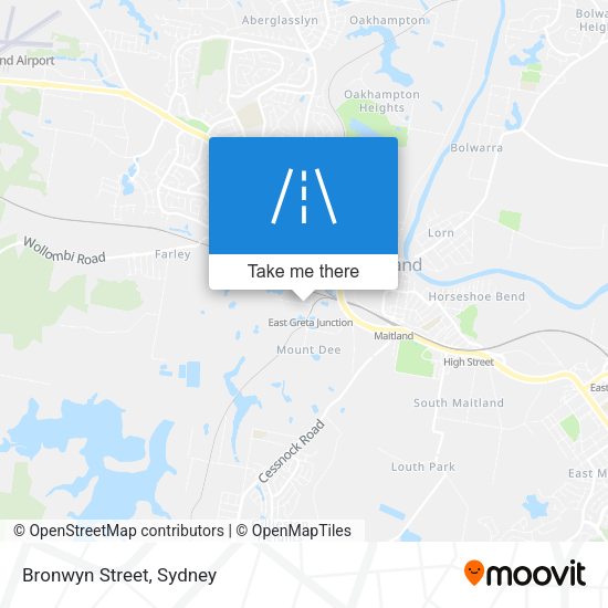 Bronwyn Street map