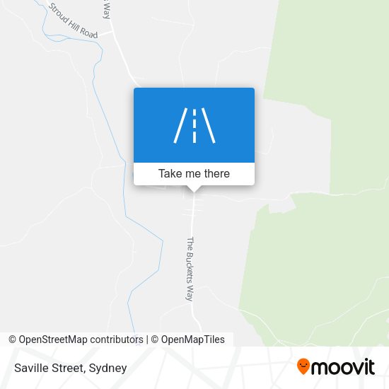 Saville Street map