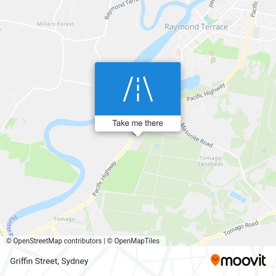 Griffin Street map