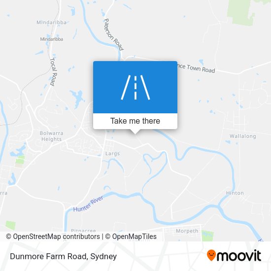 Dunmore Farm Road map