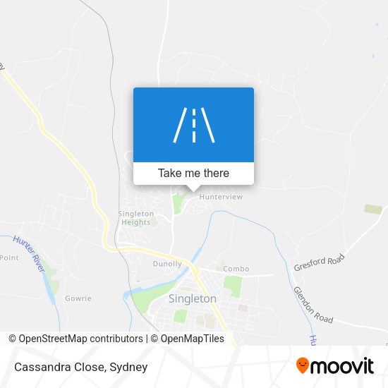 Cassandra Close map