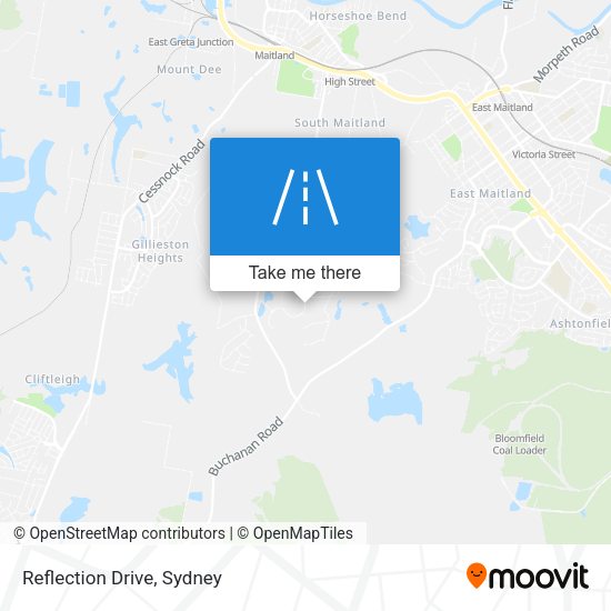 Reflection Drive map