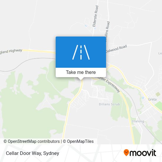 Cellar Door Way map