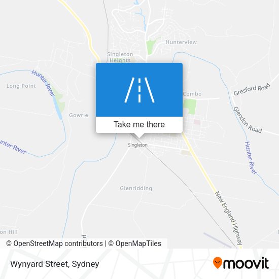 Wynyard Street map