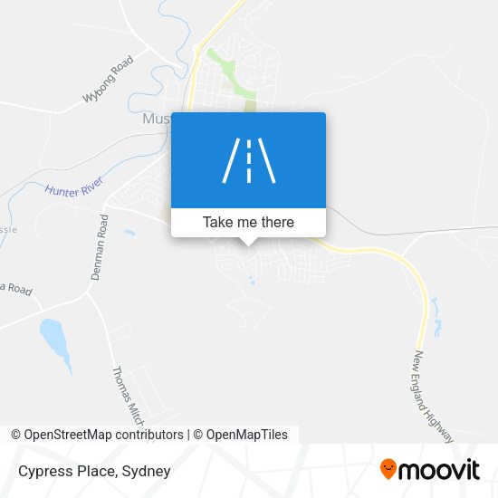 Cypress Place map