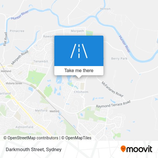 Darkmouth Street map