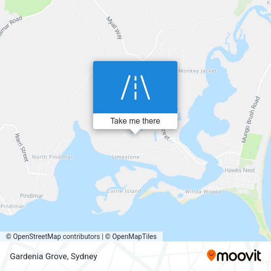 Gardenia Grove map