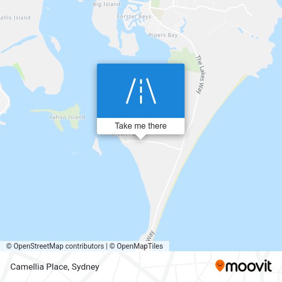 Camellia Place map