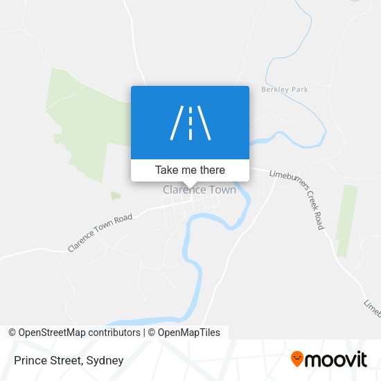 Prince Street map