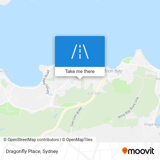 Dragonfly Place map